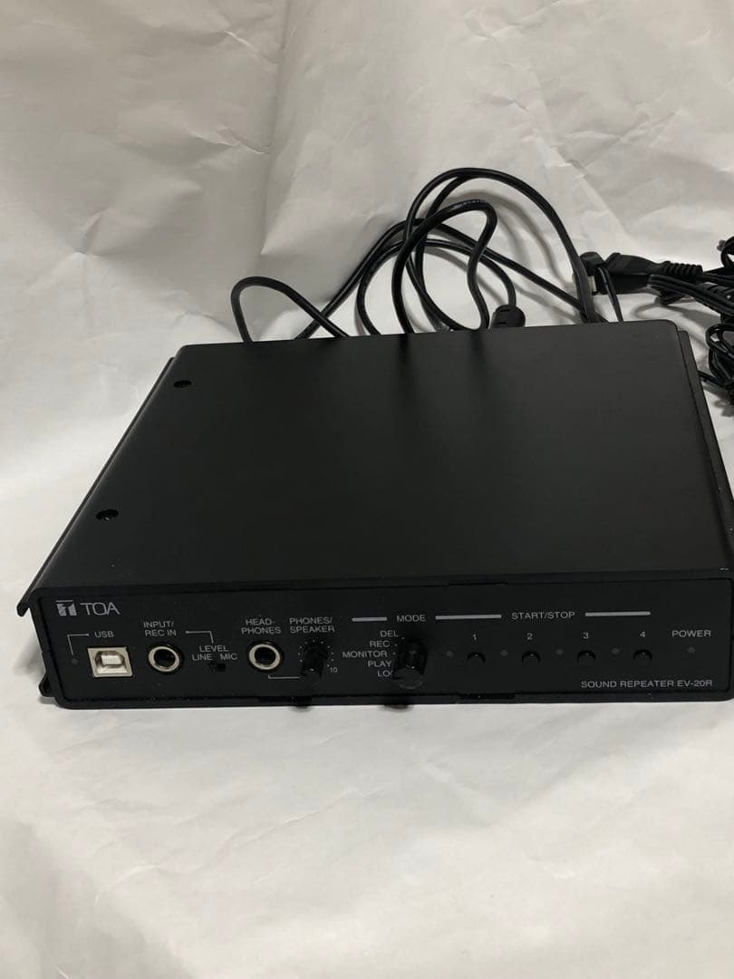 TOA EV-20R　サウンドリピーター　　メロディクス構成品　アンプ　説明書