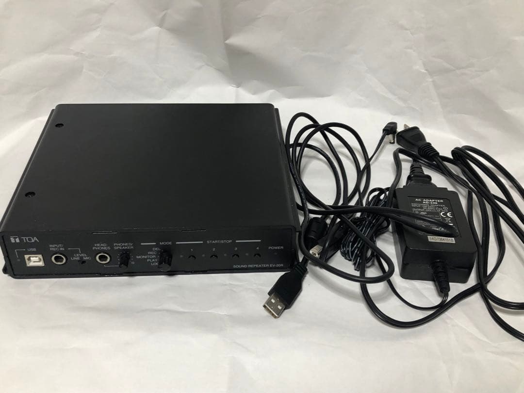 TOA EV-20R　サウンドリピーター　　メロディクス構成品　アンプ　説明書