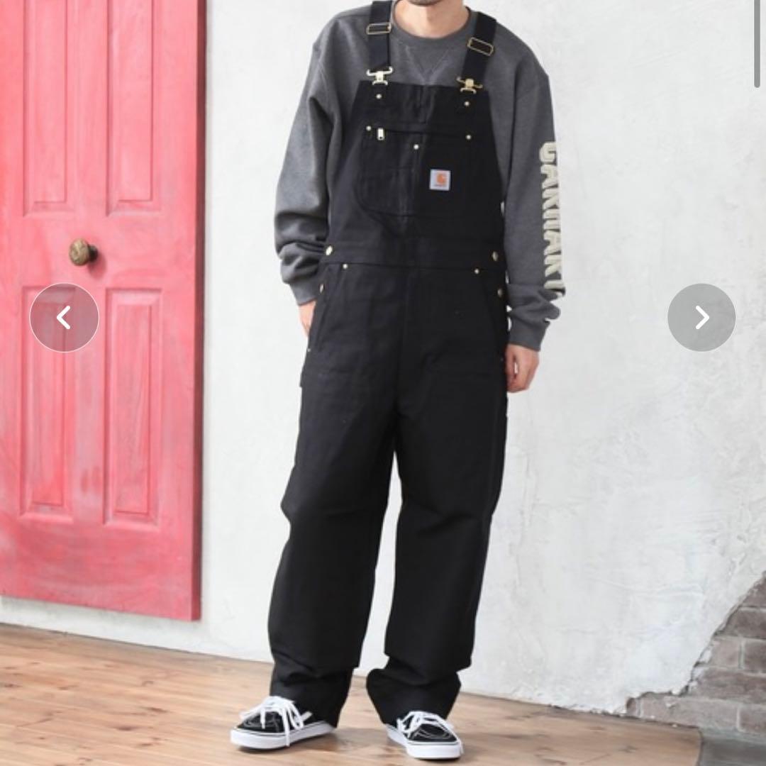 【Carhartt】DUCK BIB OVERALL／ダックビブオーバーオール