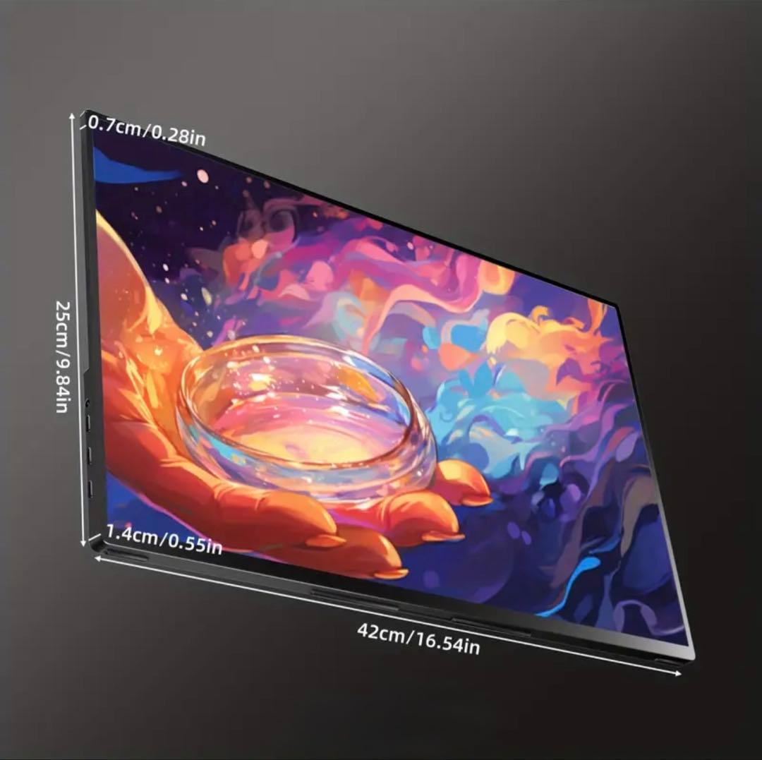 新品未使用Ingknok ポータブルモニター 18.5インチ FHD 1080P