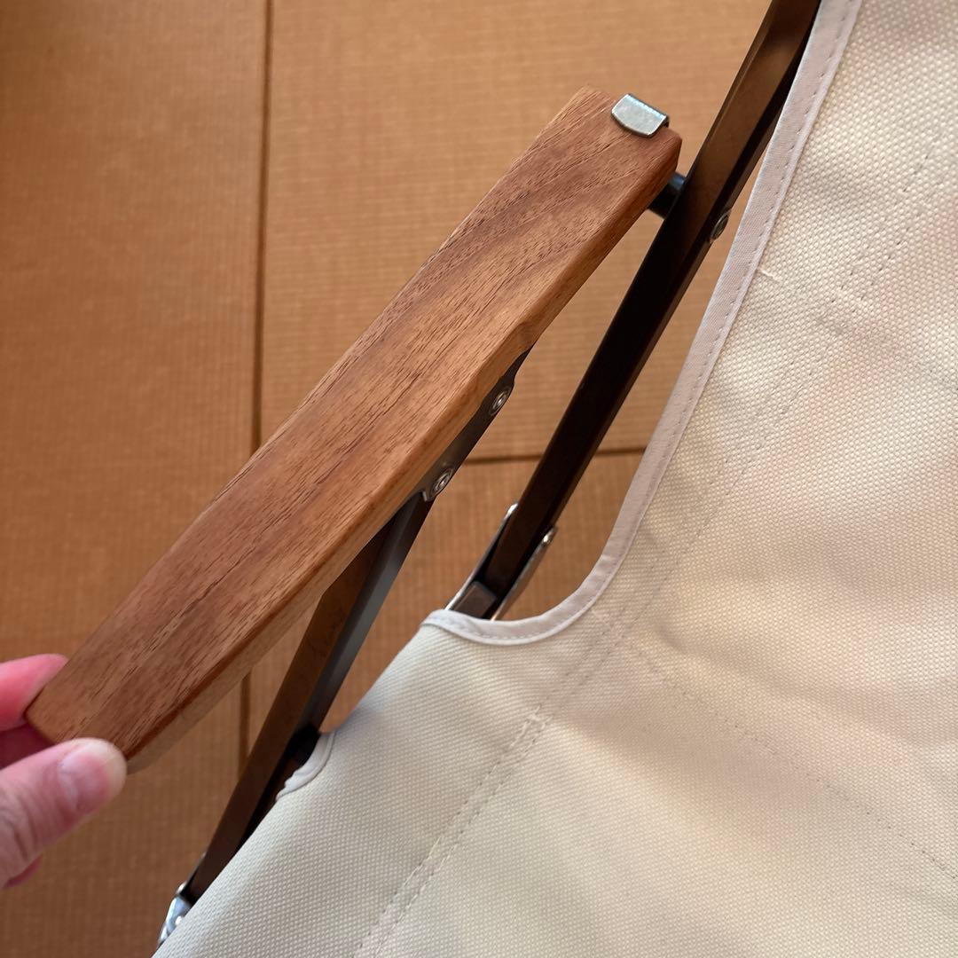 スノーピーク ローチェア ショート アイボリー