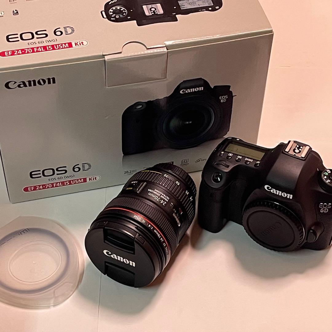 Canon EOS 6D EF 24-70mm F4L IS USM キット