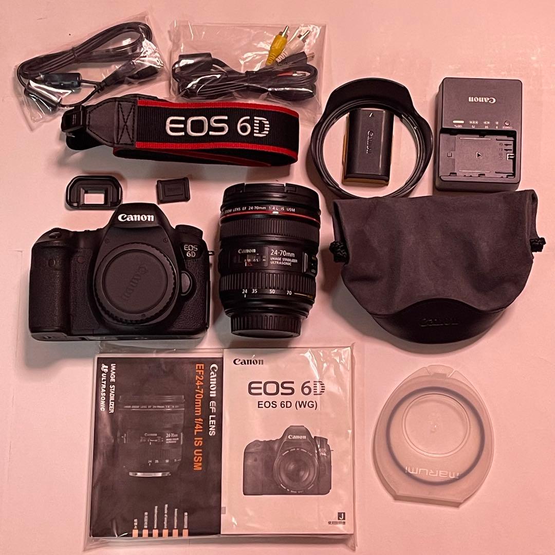 Canon EOS 6D EF 24-70mm F4L IS USM キット