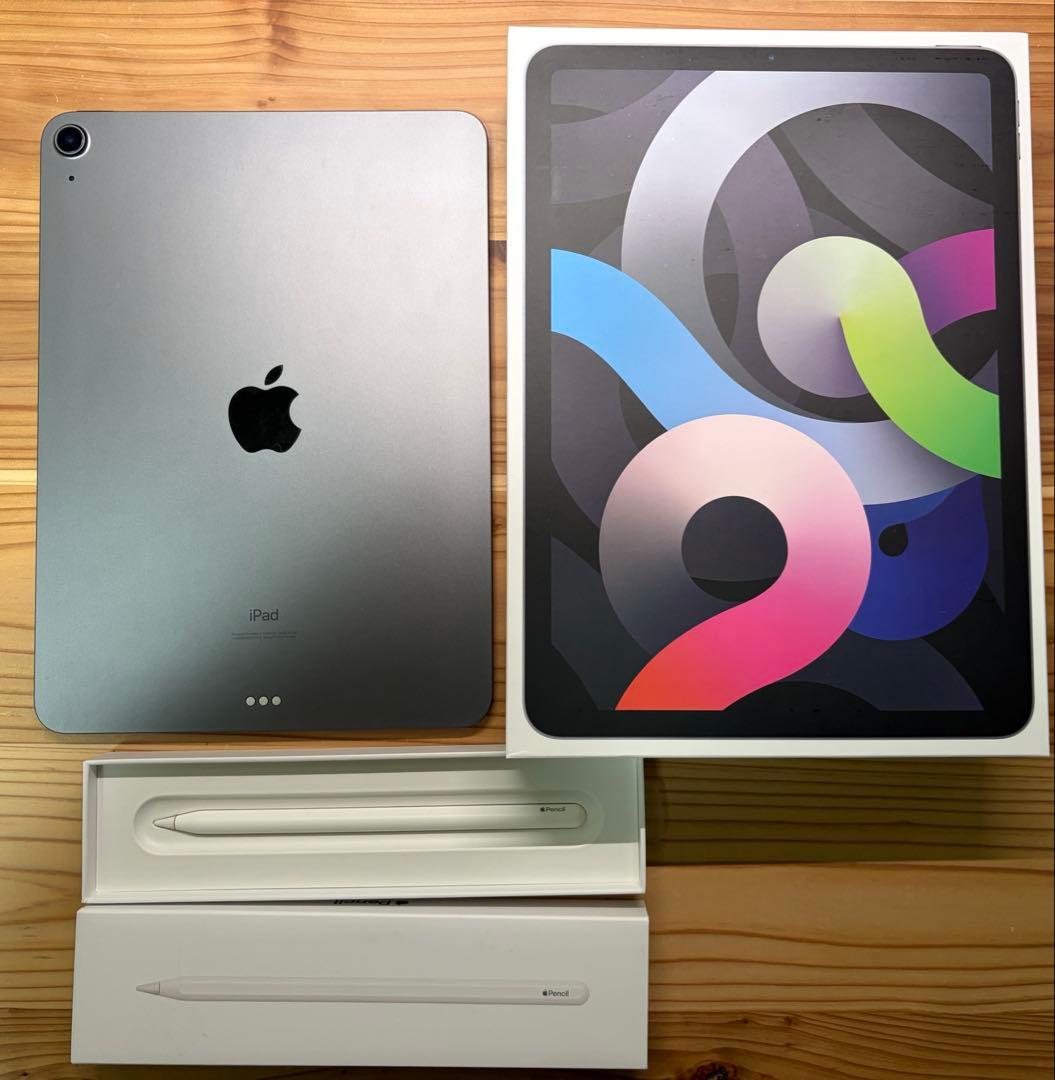 ipad air 4 64GB + Applepencil2 バッテリー92%