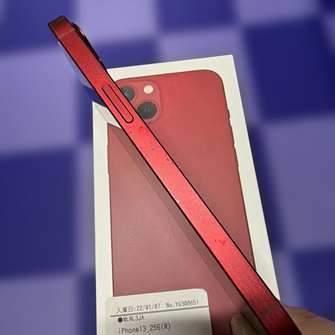iPhone13 256GB SIMフリー 本体 限定カラーPRODUCTレッド