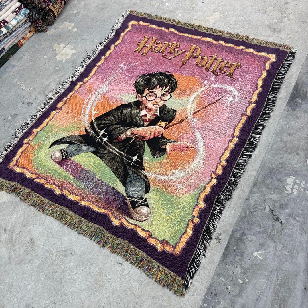 あ*い様 ハリーポッター　アニメ　マルチカバー　ソファーカバー　ラグ　146x1
