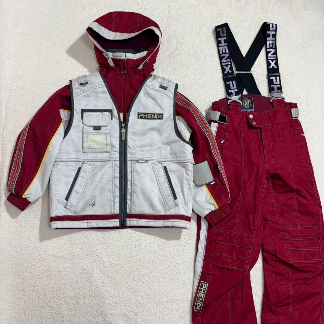 フェニックス スキーウェア　ジャケット　ベスト　パンツ　3点　上下セット