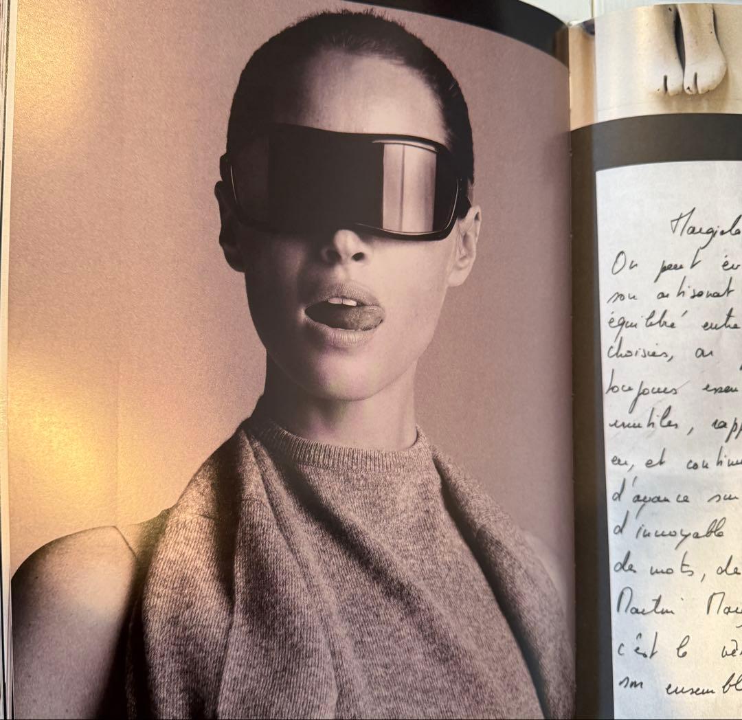 本人期　09ss マルジェラ　インコグニート　サングラス　8 ルックブック