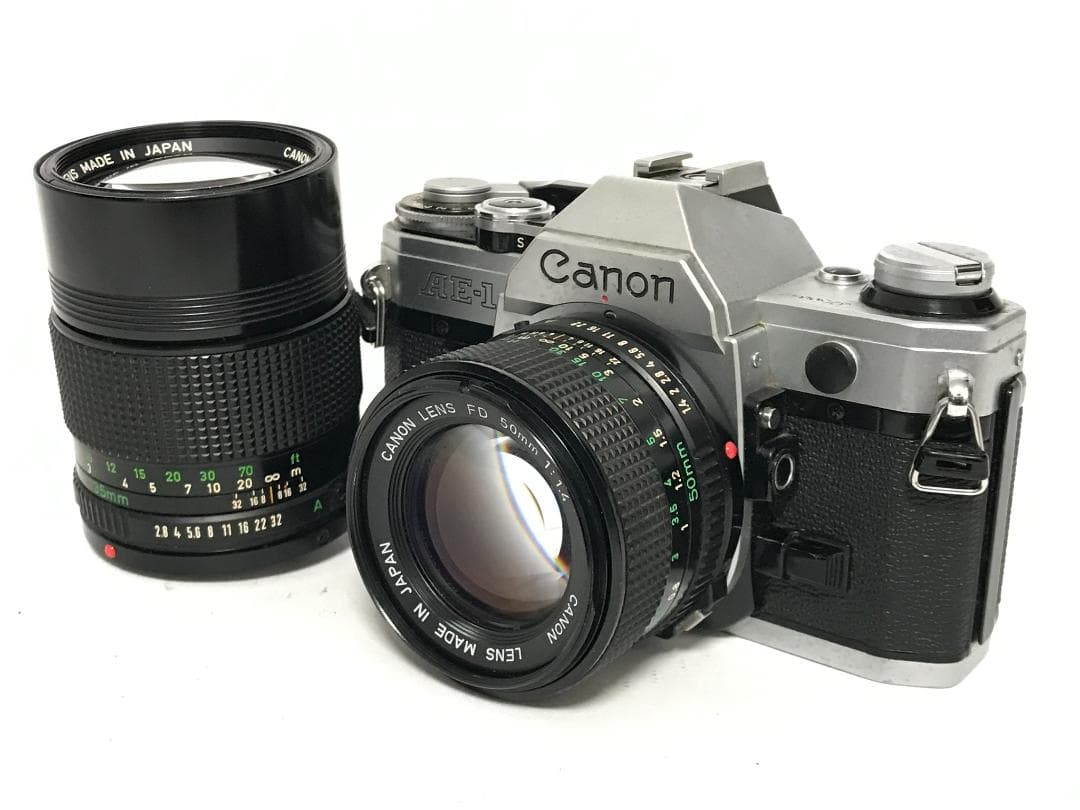 Canon AE-1 & NFD 50mm & NFD 135mm　#9346