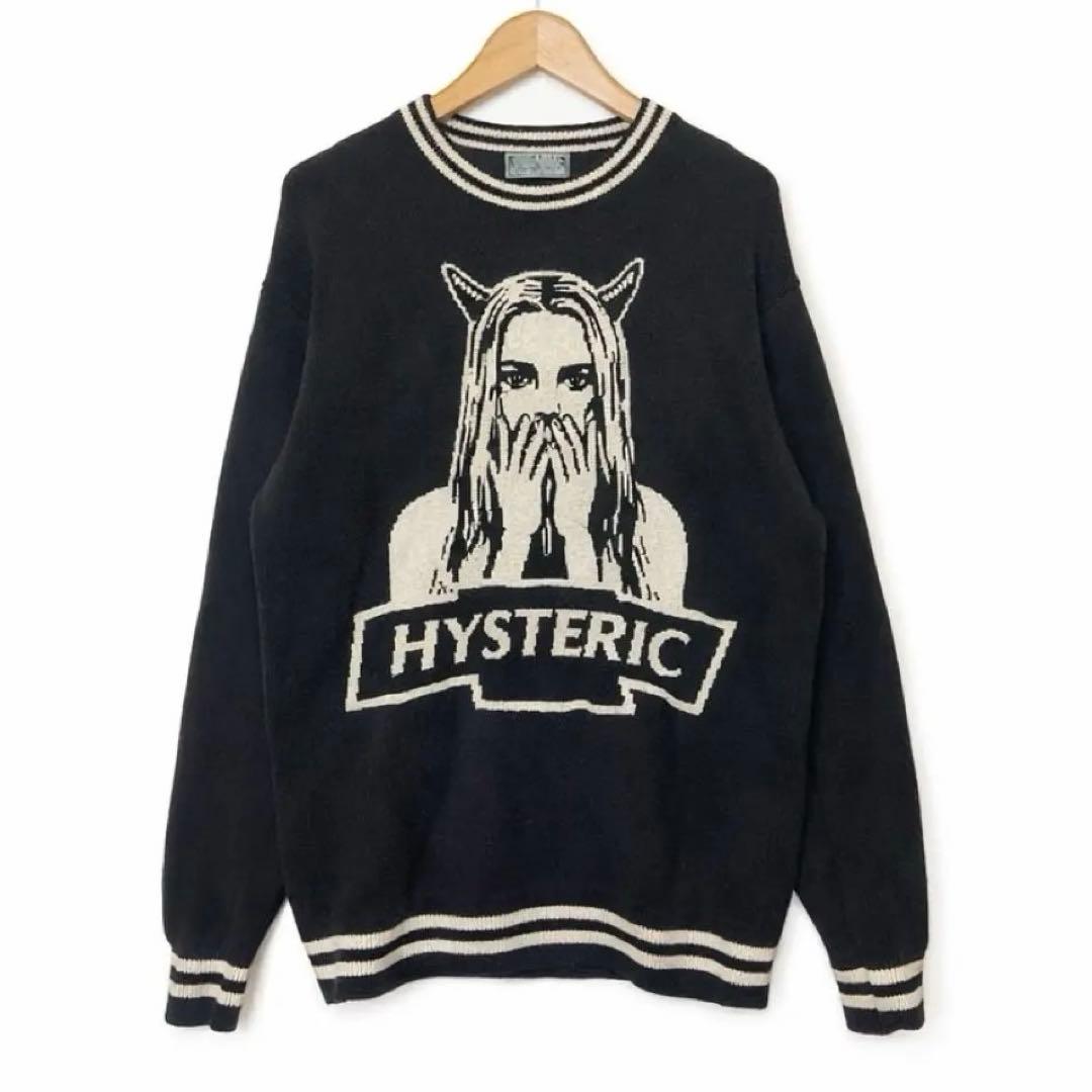 HYSTERIC GLAMOUR DEVIL MADE ME DO ニット