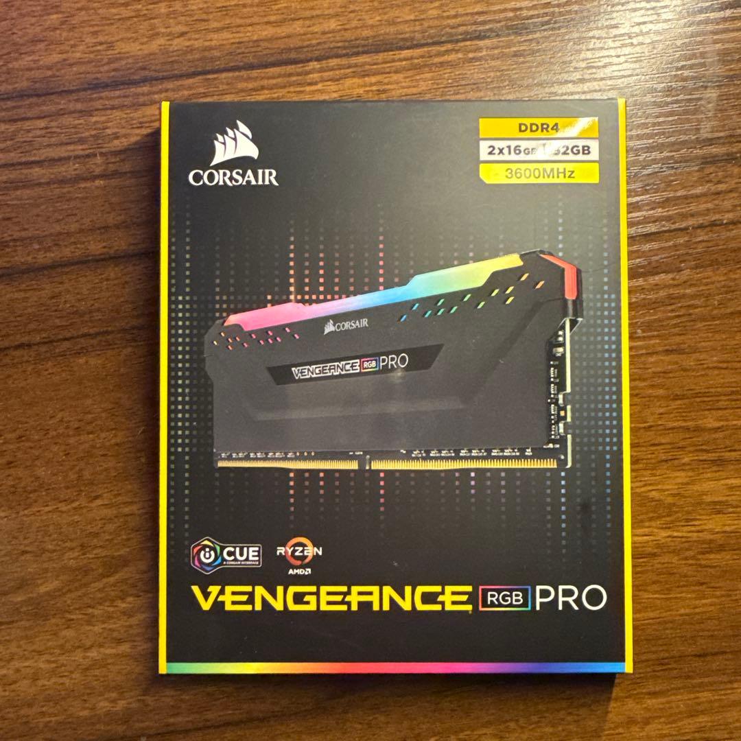 メモリー CORSAIR VENGEANCE RGB PRO 2x16GB / 32GB