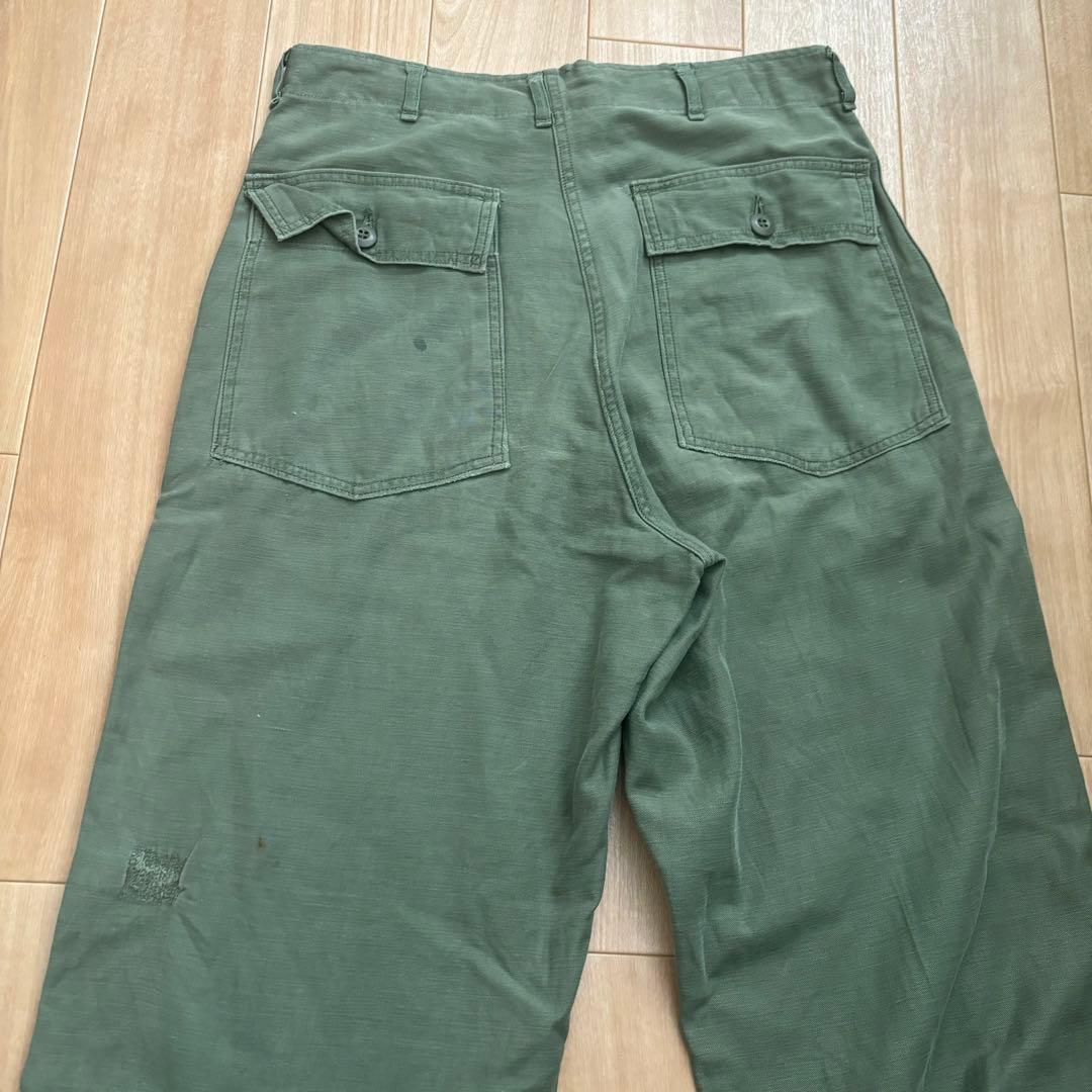 60s us army ミリタリー og107 コットンサテン ベイカーパンツ