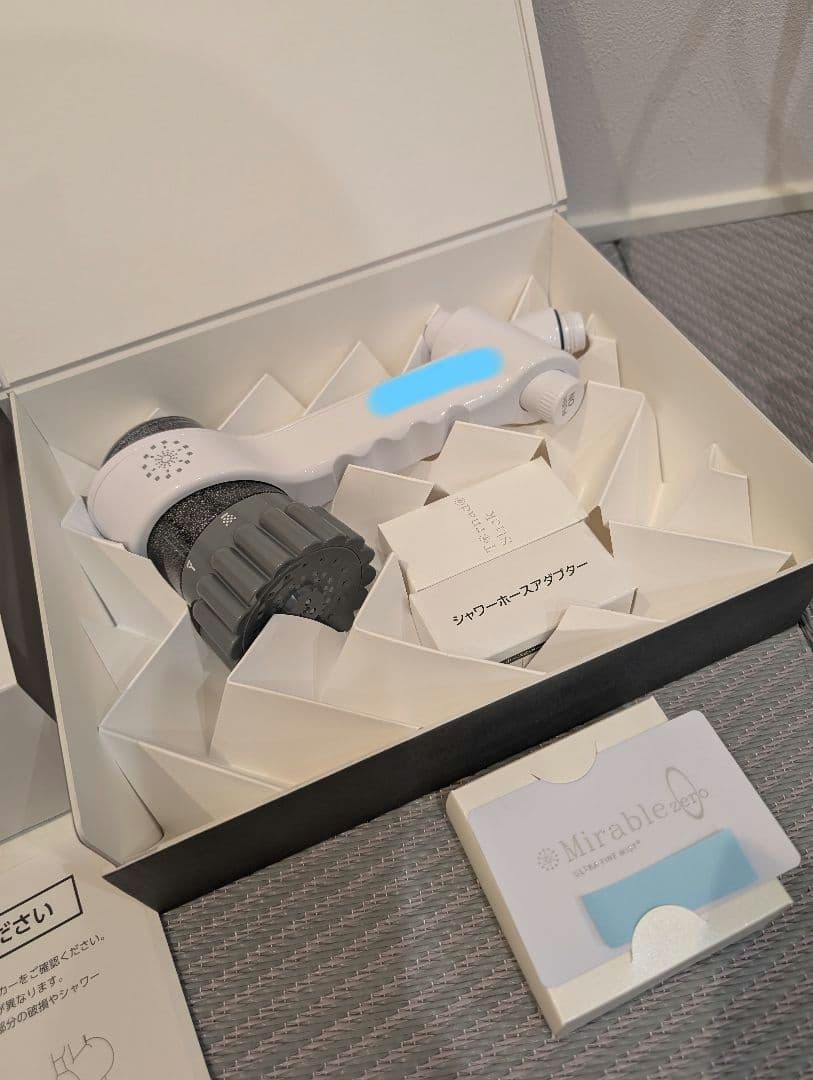 【新品、未使用】ミラブルzeroシャワーヘッド