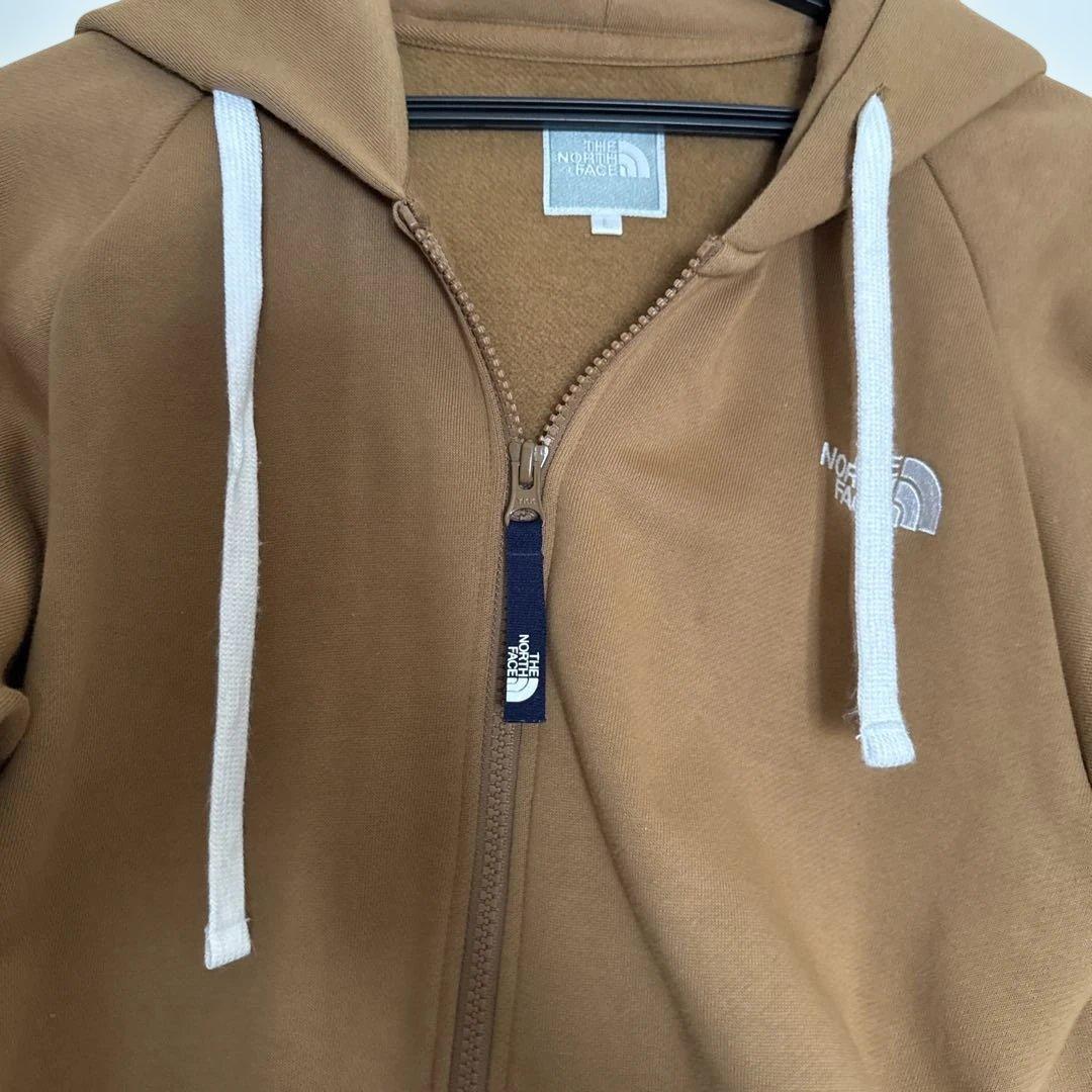 ノースフェイス　パーカー　ブラウン　キャメル　L