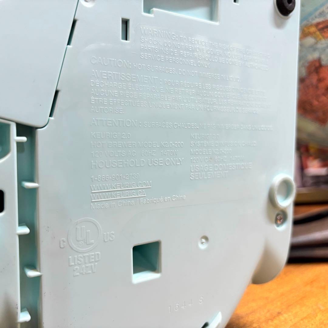 ＊ 日本未発売 KEURIG K-CUP カプセル式 コーヒーメイカー ミント