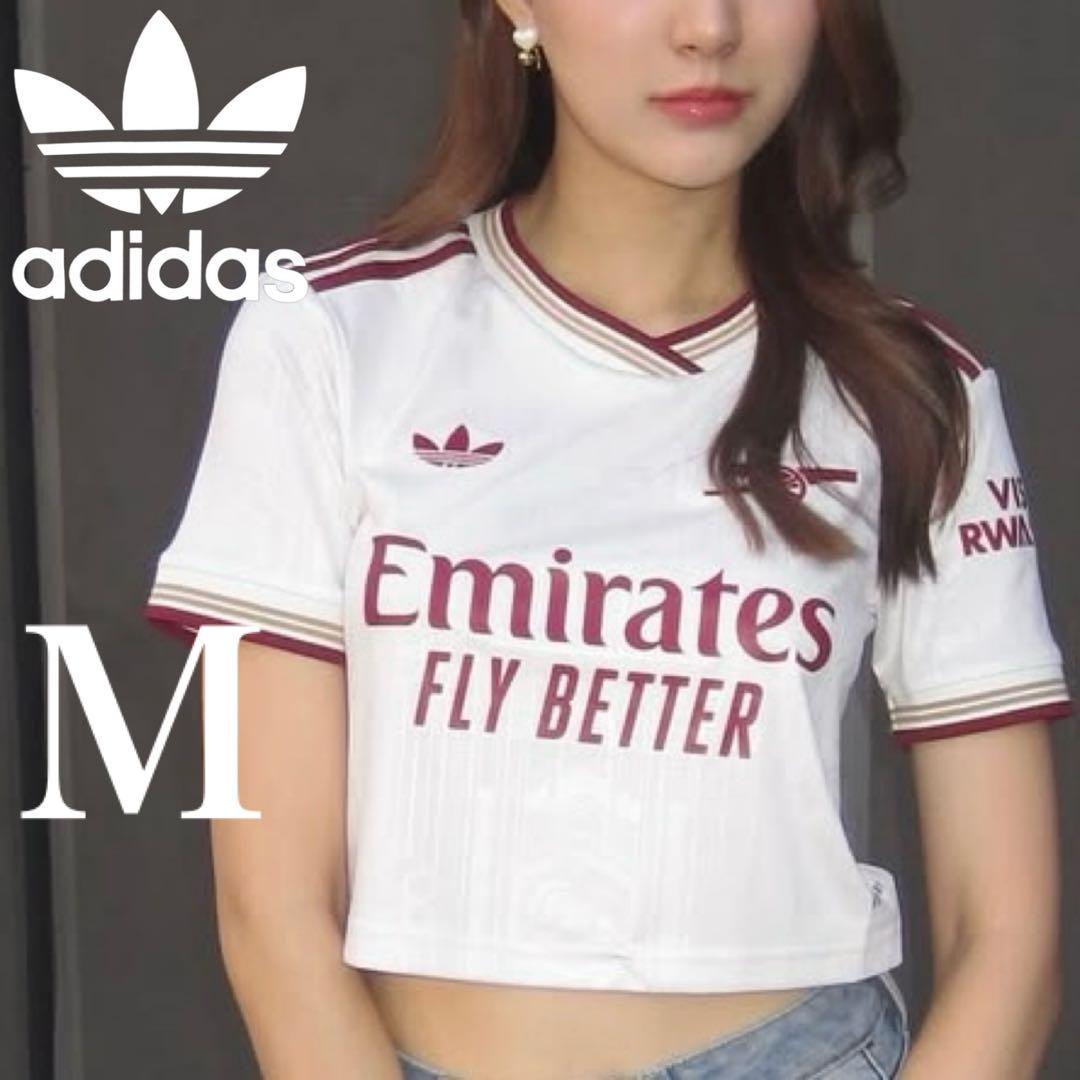 海外限定モデルM⭐️adidas アーセナル ショート丈 ベイビーモンスター着用
