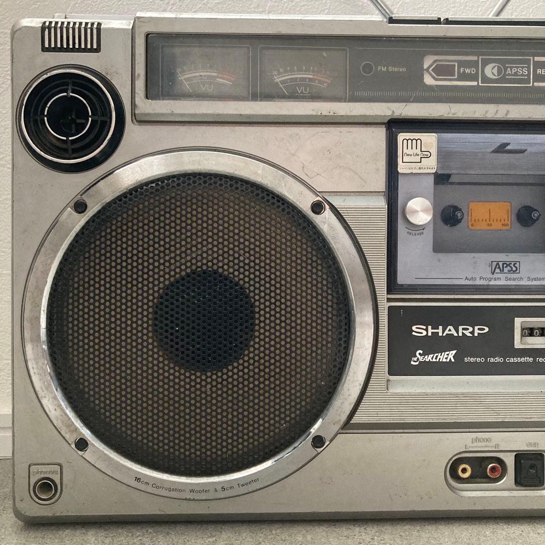 SHARP ラジカセ GF-303ST 昭和レトロ