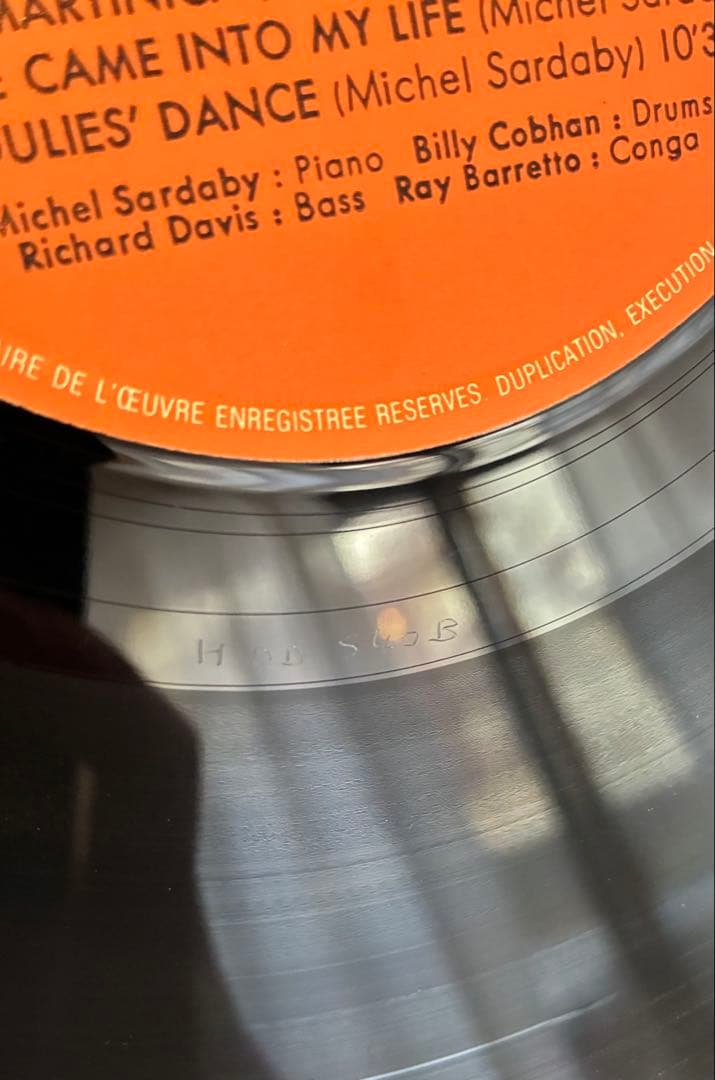 MICHEL SARDABY IN NEW YORK レコード