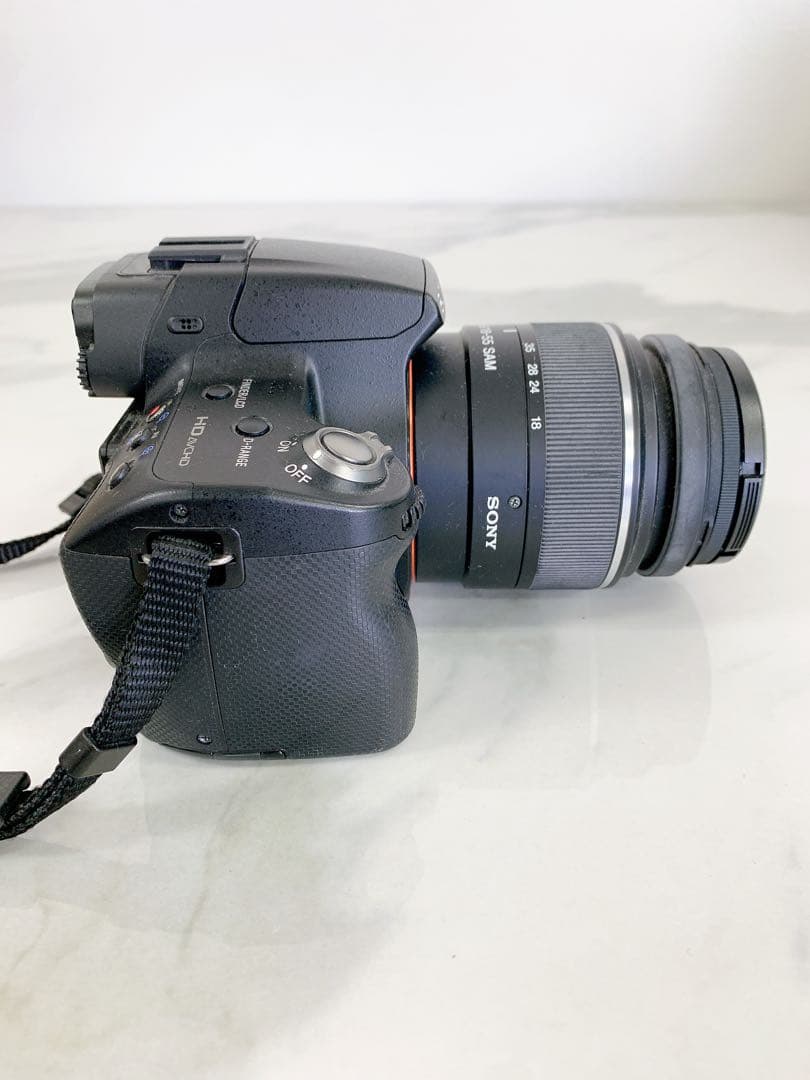 ＃SONY α55 SLT-A55V レンズキット　デジタル一眼レフカメラ