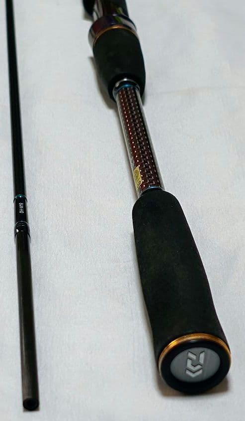 らいでぃん エメラルダス EX 84M-HDグリップに使用感あり