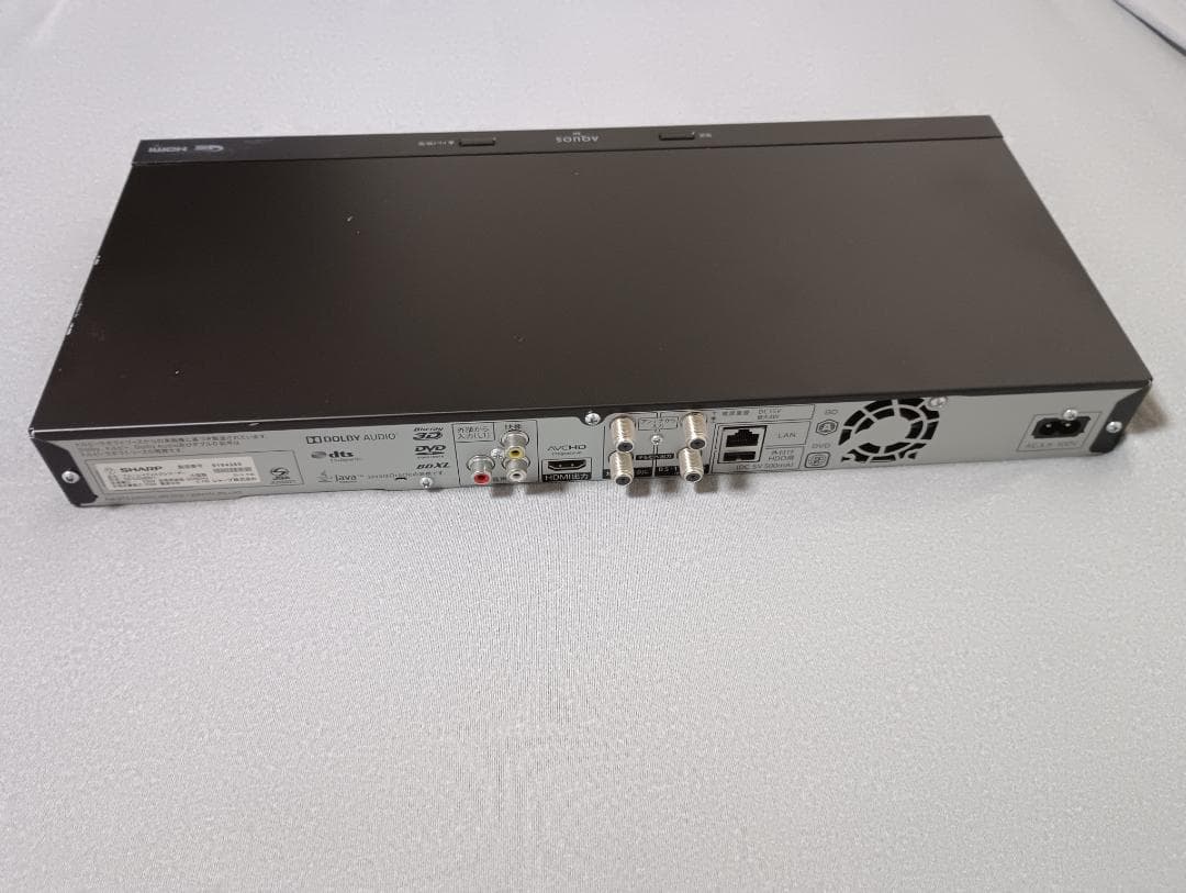 AQUOS ブルーレイレコーダー 2B-C05BW1　純正リモコン