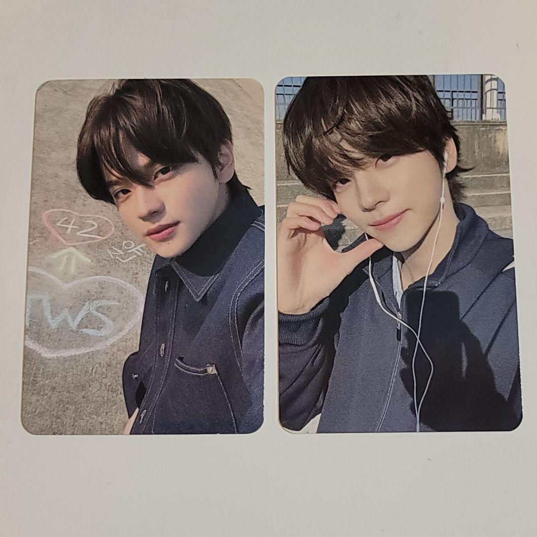 TWS シニュ TRY WITH US サノク トレカ2枚セット 公式