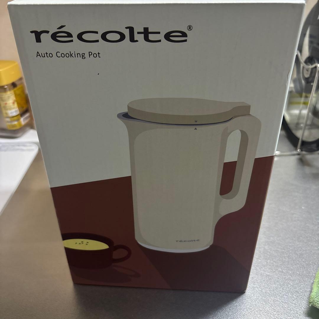 新品未使用★レコルト オートクッキングポット スープメーカー recolte