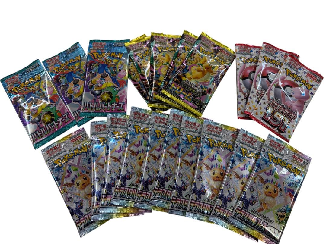 ポケモンカード 21パックセット（151 テラスタルフェス MEGAドリーム）