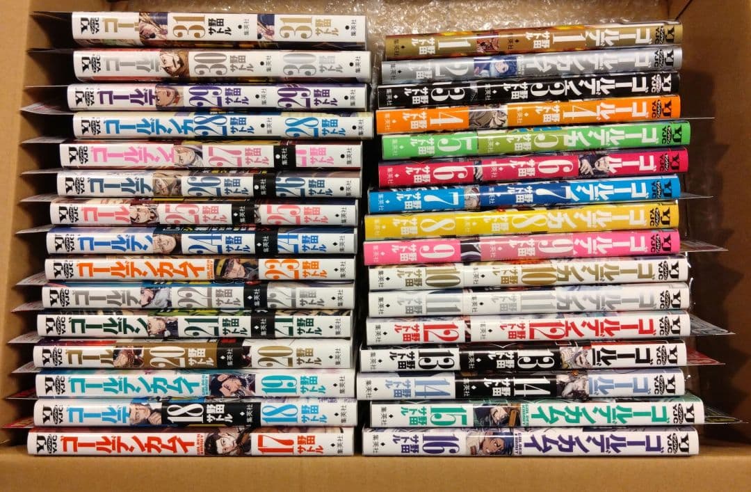 ゴールデンカムイ　全巻　と　小説鶴見篤四郎の宿願　小説のみBlu-rayなど無し