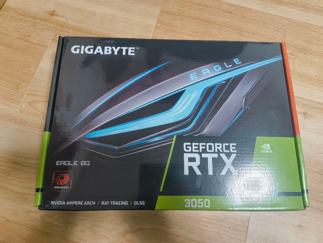 グラフィックボード・グラボ・ビデオカード GIGABYTE GEFORCE RTX 3050 EAGLE 8G