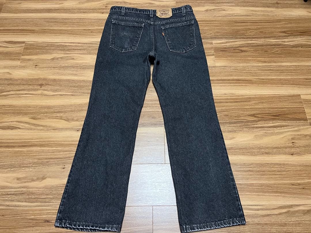 Levis 517 ブラック ジーンズ 先染め W36 L30 93年11月製