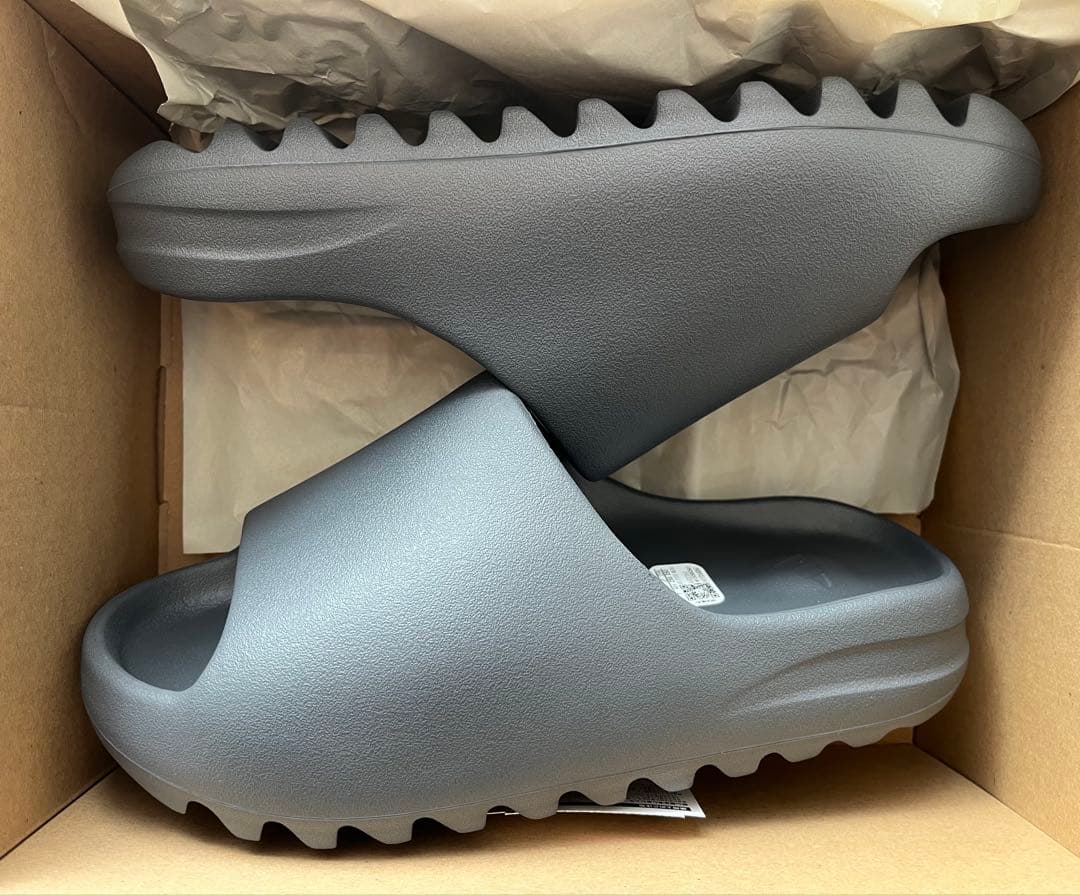 adidas YZY SLIDE ID2350 グレー US7