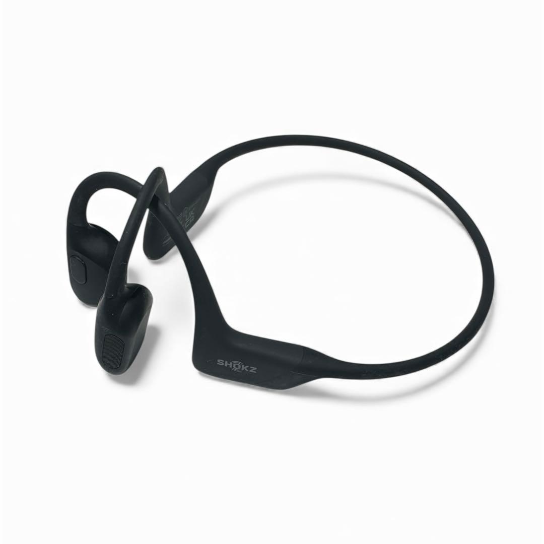SHOKZ OpenRun Pro 骨伝導イヤホン 黒 Bluetooth