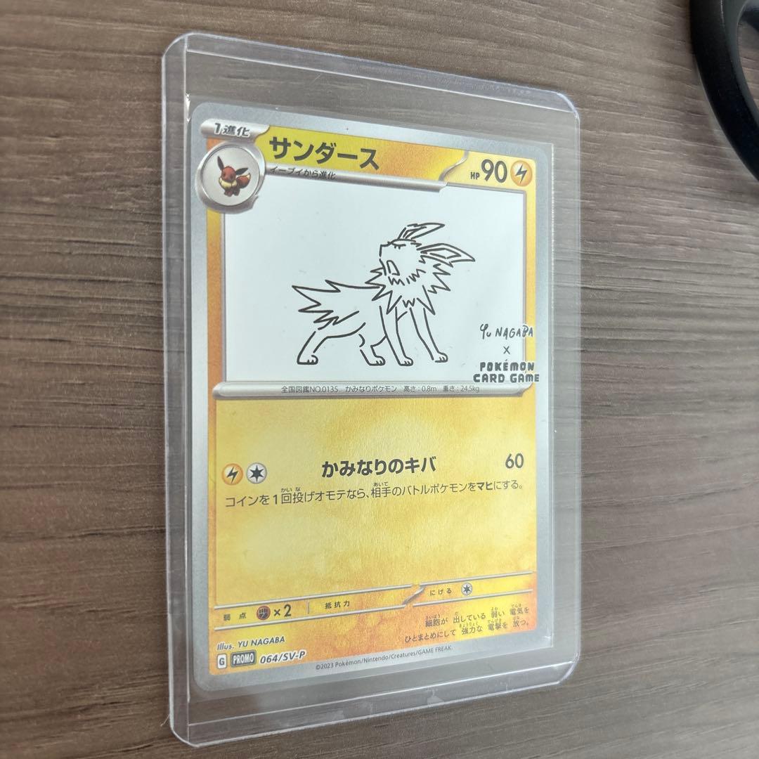 【極美品】ブイズ yu nagaba 長場雄 　 　　　　　　プロモ サンダース