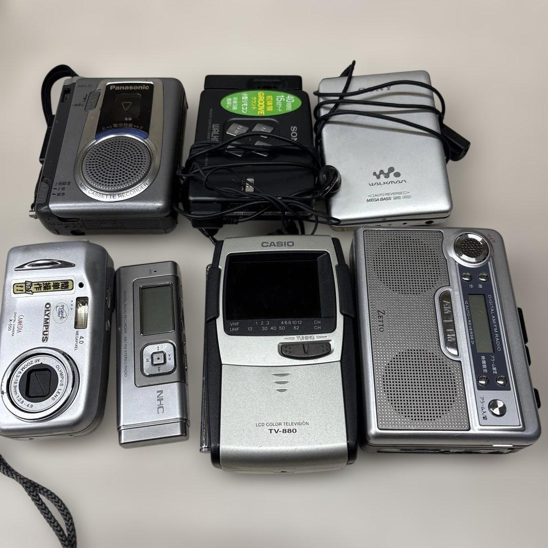 ウォークマン　カメラ　携帯TV まとめ