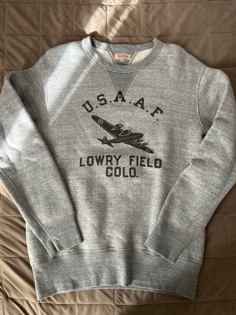 K*N様 未使用　リアルマッコイズ　染み込みプリント　スウェット　両V