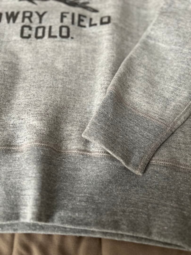 K*N様 未使用　リアルマッコイズ　染み込みプリント　スウェット　両V