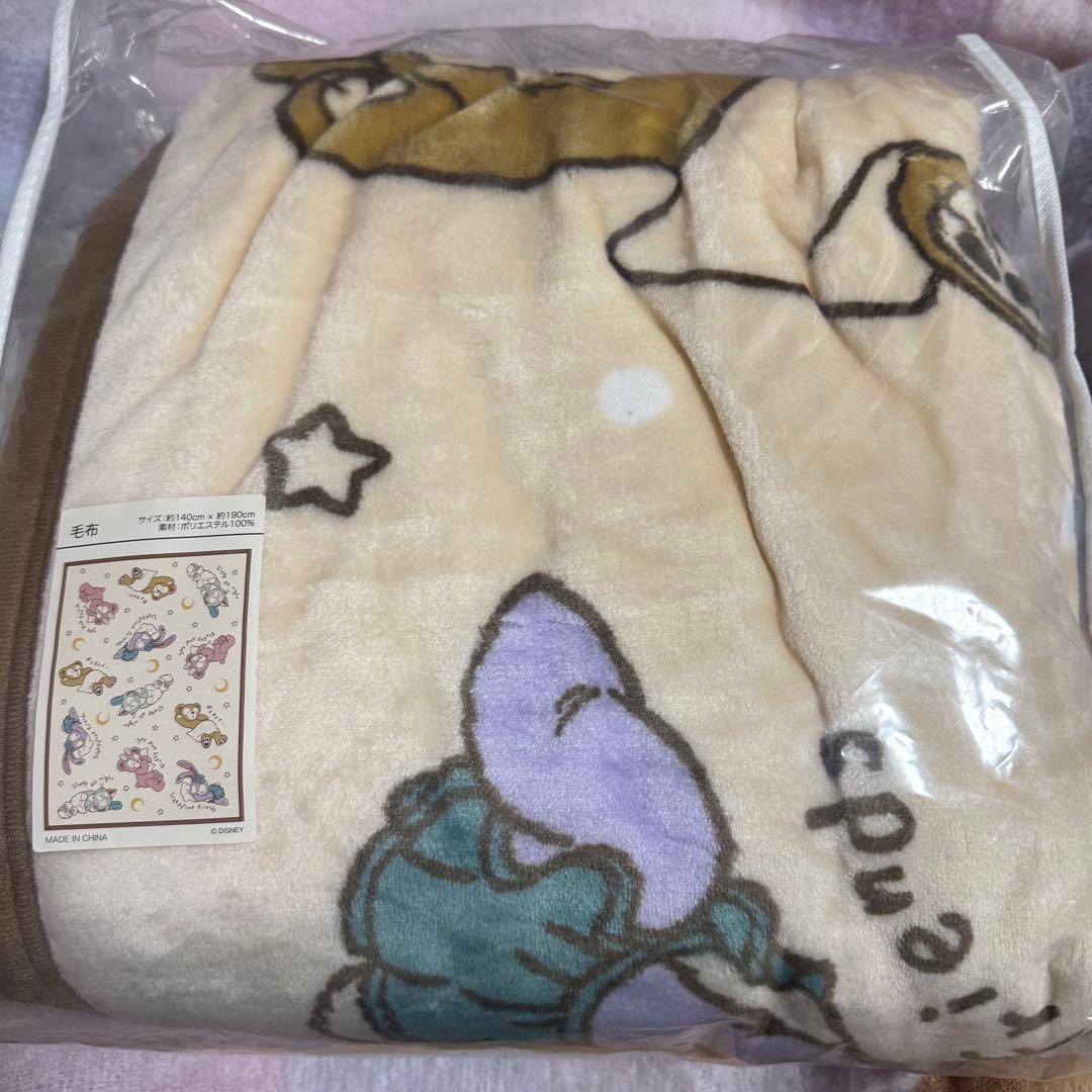 ダッフィー&フレンズ　毛布