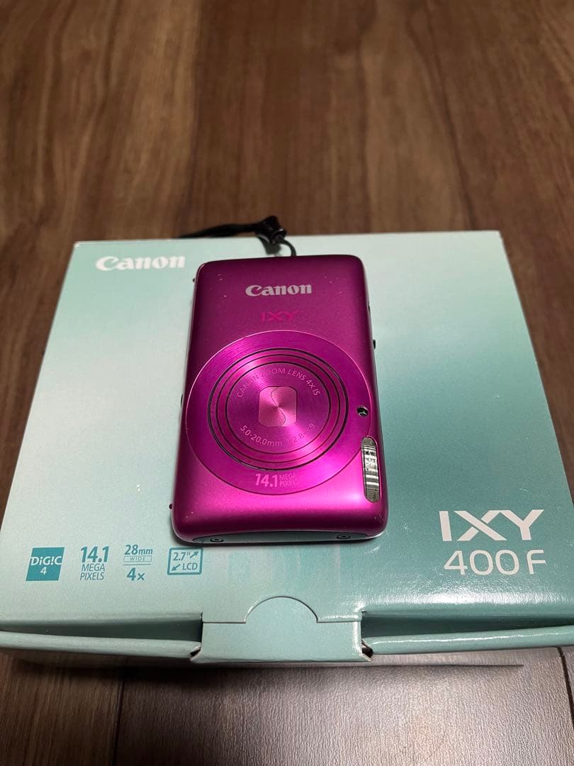 Canon IXY 400F ピンク デジカメ コンデジ キャノン 美品