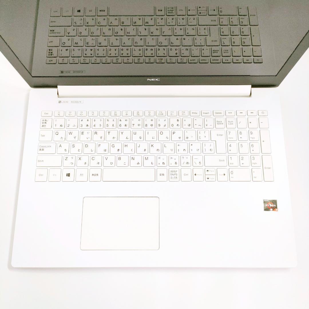 Ryzen3✨️NEC/Windows11/SSD/オフィス付き白ノートパソコン