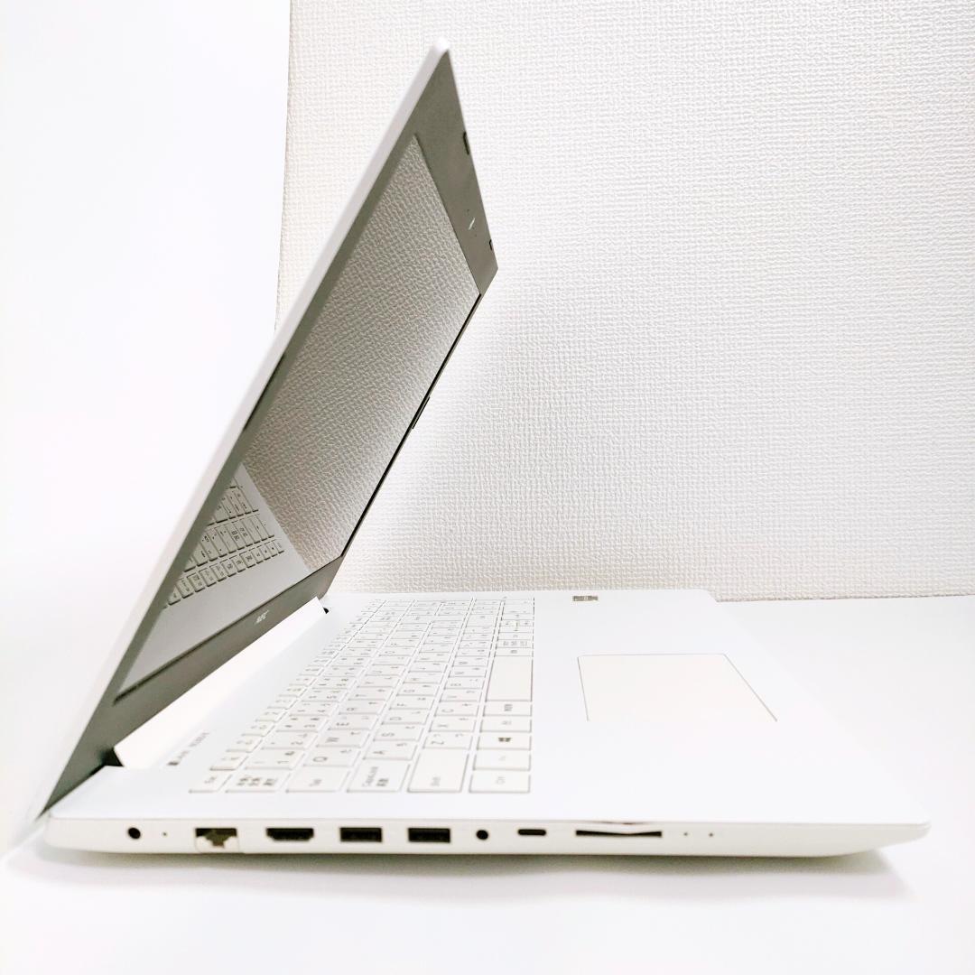 Ryzen3✨️NEC/Windows11/SSD/オフィス付き白ノートパソコン