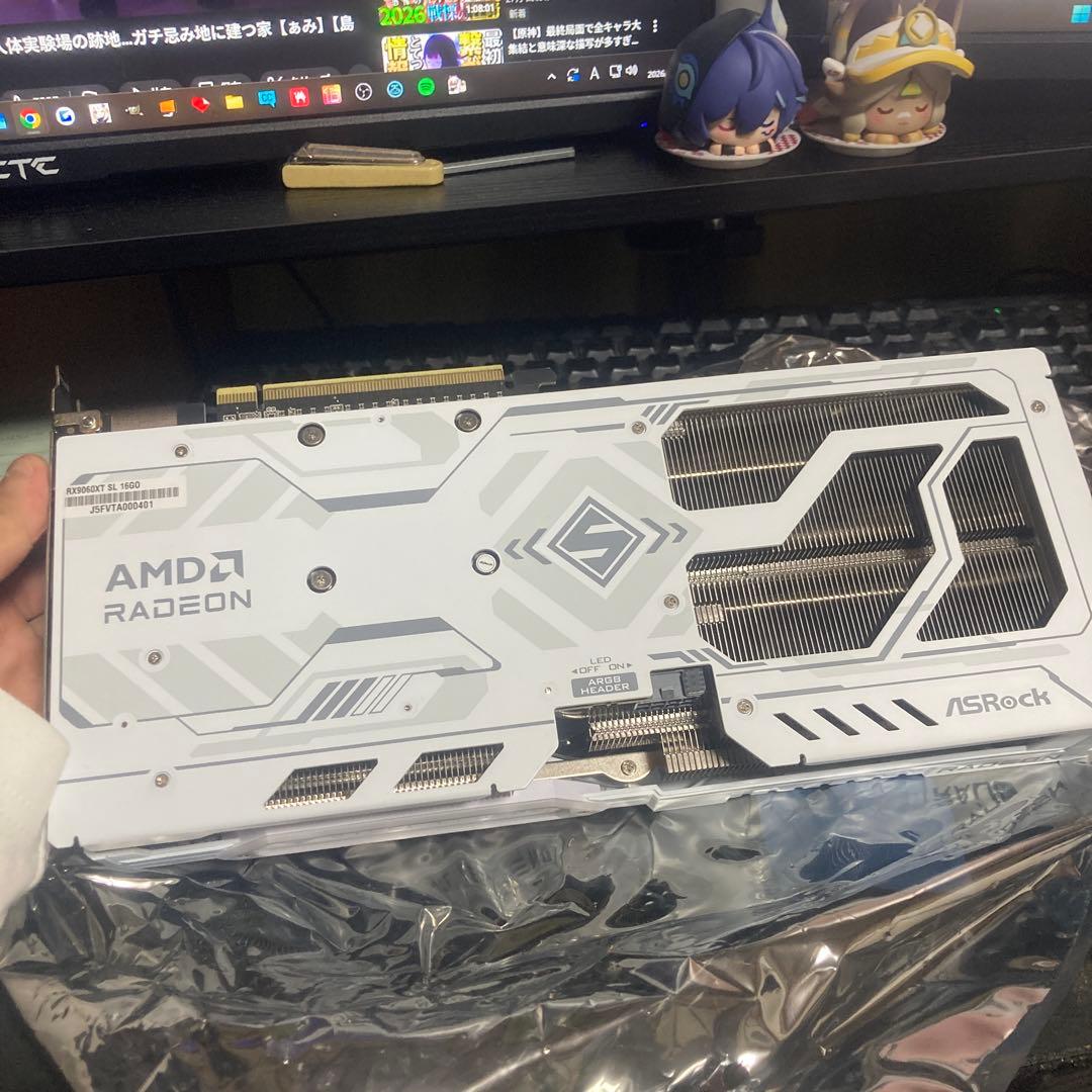 グラフィックボード・グラボ・ビデオカード ASRock Steel Legend RX 9060 XT 16GB