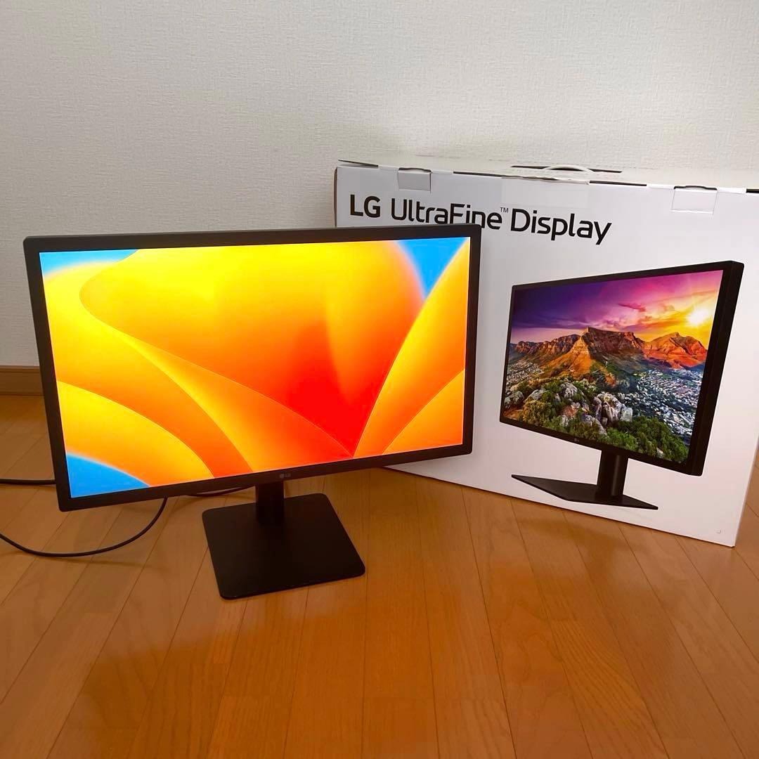 LG UltraFine Display 24MD4KL-B 4K Mac用