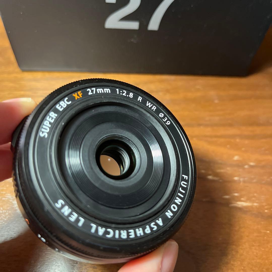 美品XF27mmF2.8 R WR レンズ FUJIFILM Fujinon