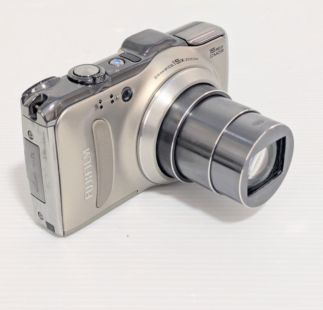 FUJIFILM F600EXR 富士フイルム　デジタルカメラ　ゴールド