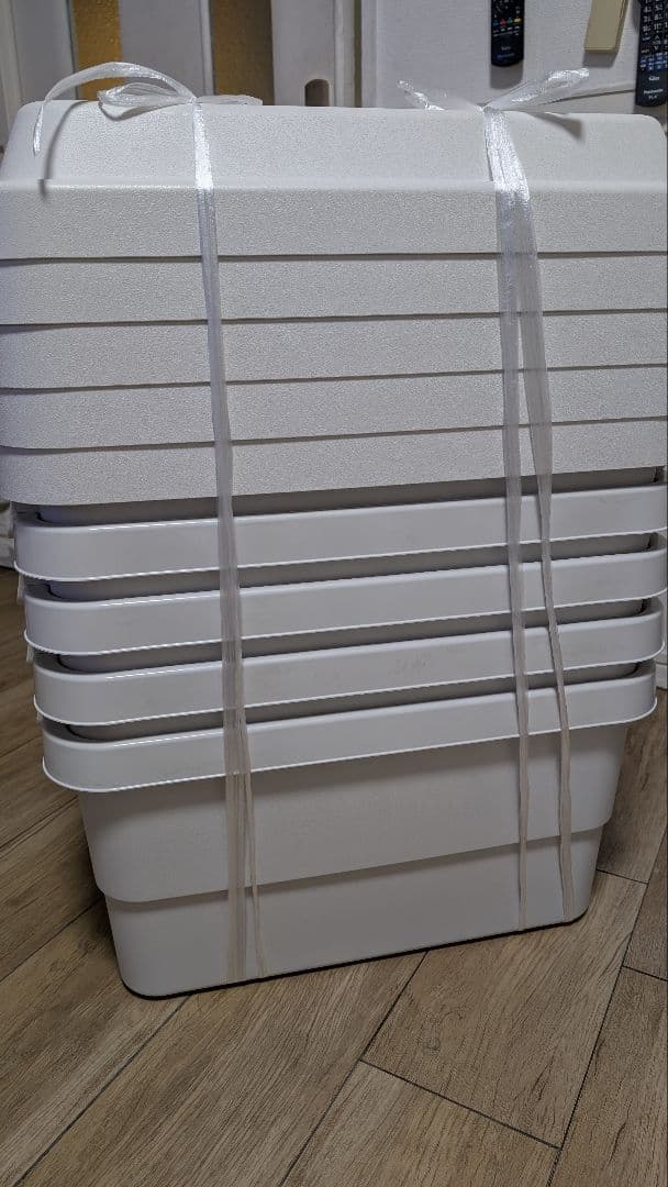 無印良品　ポリプロピレン頑丈収納ボックス大　５個セット