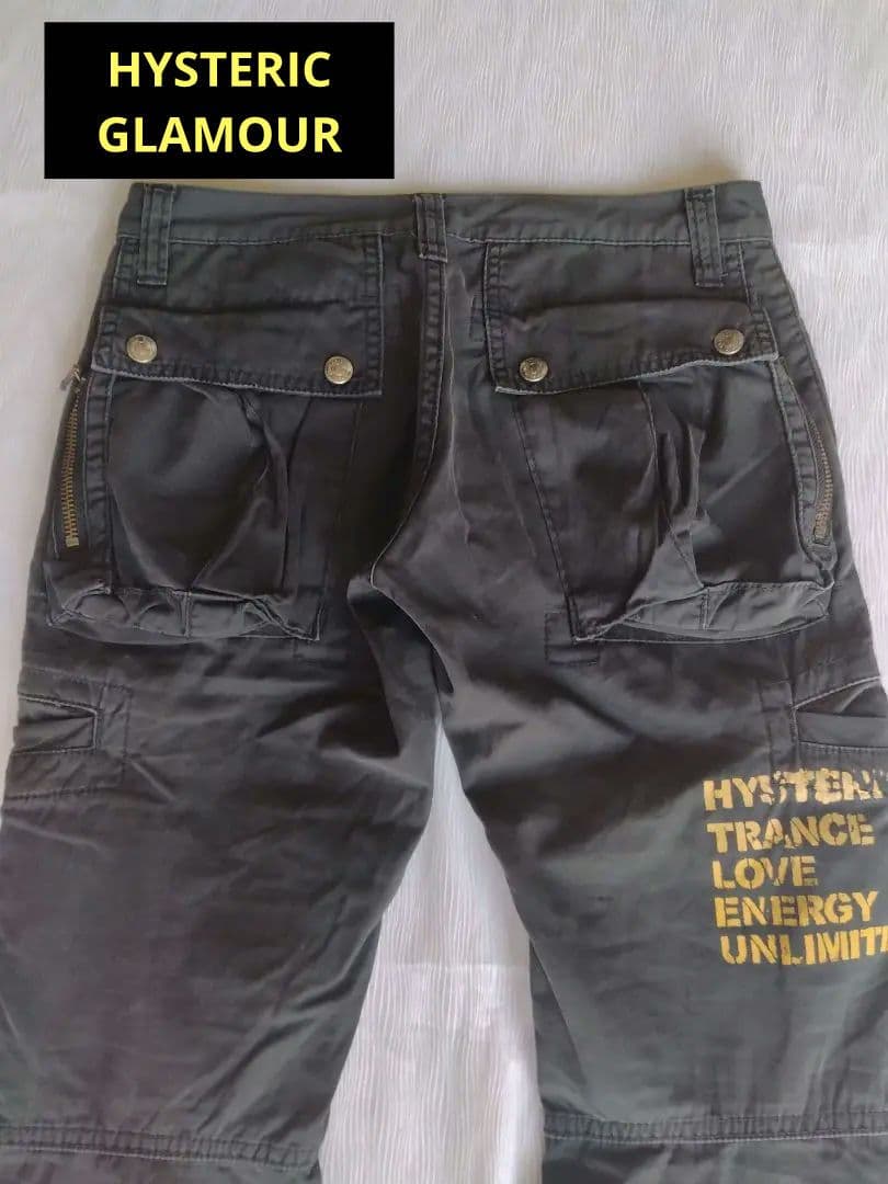 HYSTERIC GLAMOUR カーゴパンツ 黒 90年代