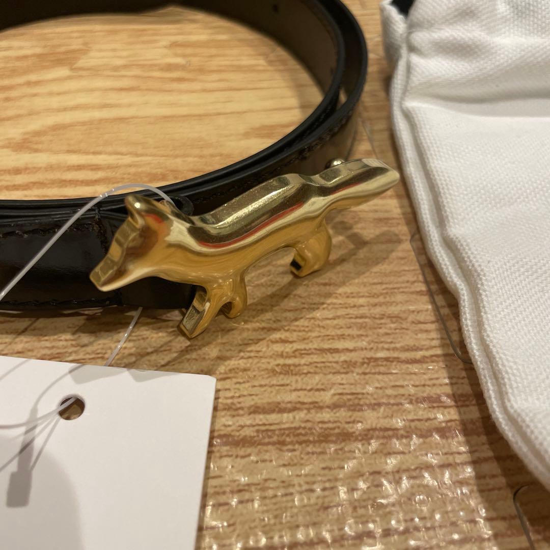 ゆうゆう様　MAISON KITSUNÉ メゾンキツネ ベルト 85