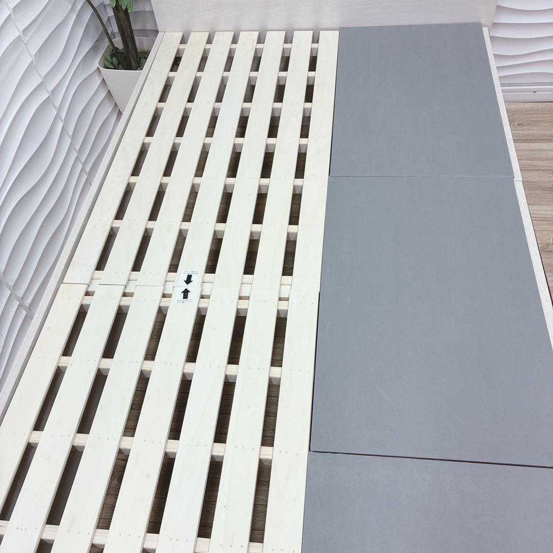 ◇大阪府 神戸市 配達料無料！◇ベッドフレーム◇収納コンセント付き◇シングル◇