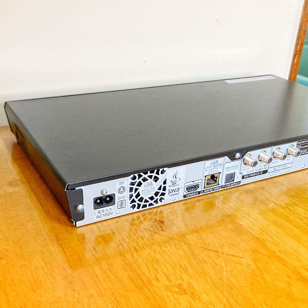 リモコン無し　SONY ブルーレイレコーダー HDD 500GB 2チューナー